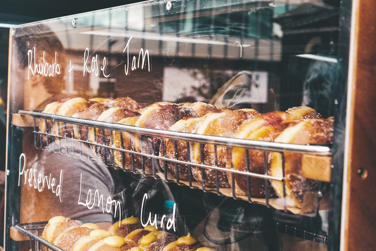 ノッティングヒルのドーナツ屋