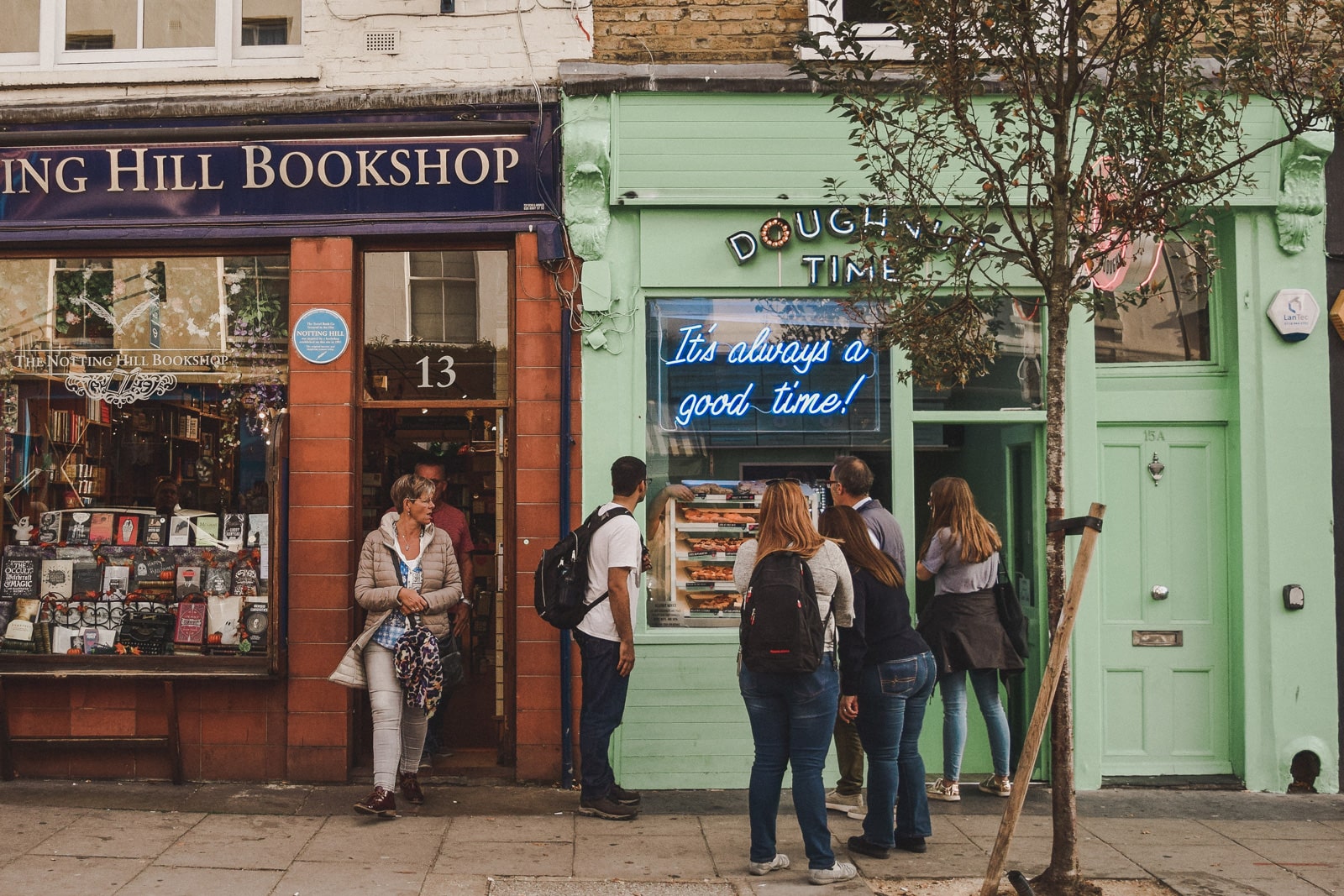 ノッティングヒルのドーナツ屋